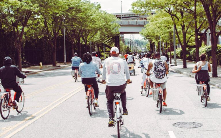 Bike ride, black bikers club